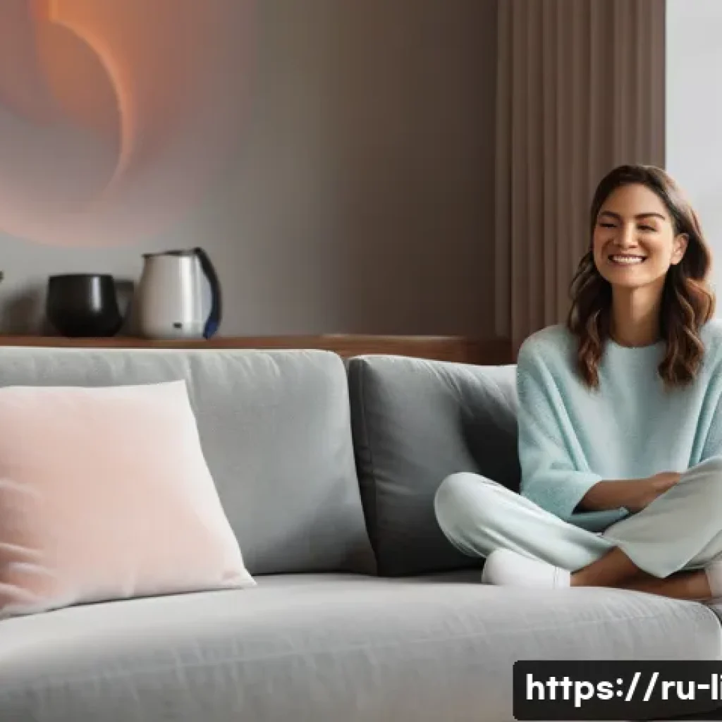 전산언어학 개념 - **Prompt 1: Seamless Smart Home Interaction**
"A cozy, modern living room bathed in soft, natura...