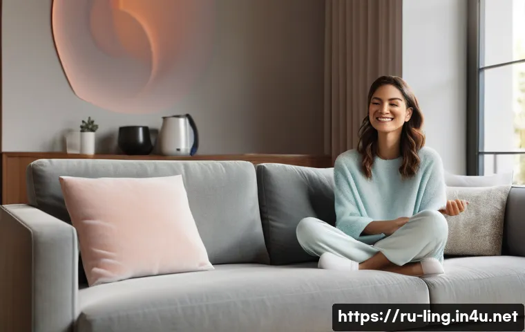전산언어학 개념 - **Prompt 1: Seamless Smart Home Interaction**
    "A cozy, modern living room bathed in soft, natura...
